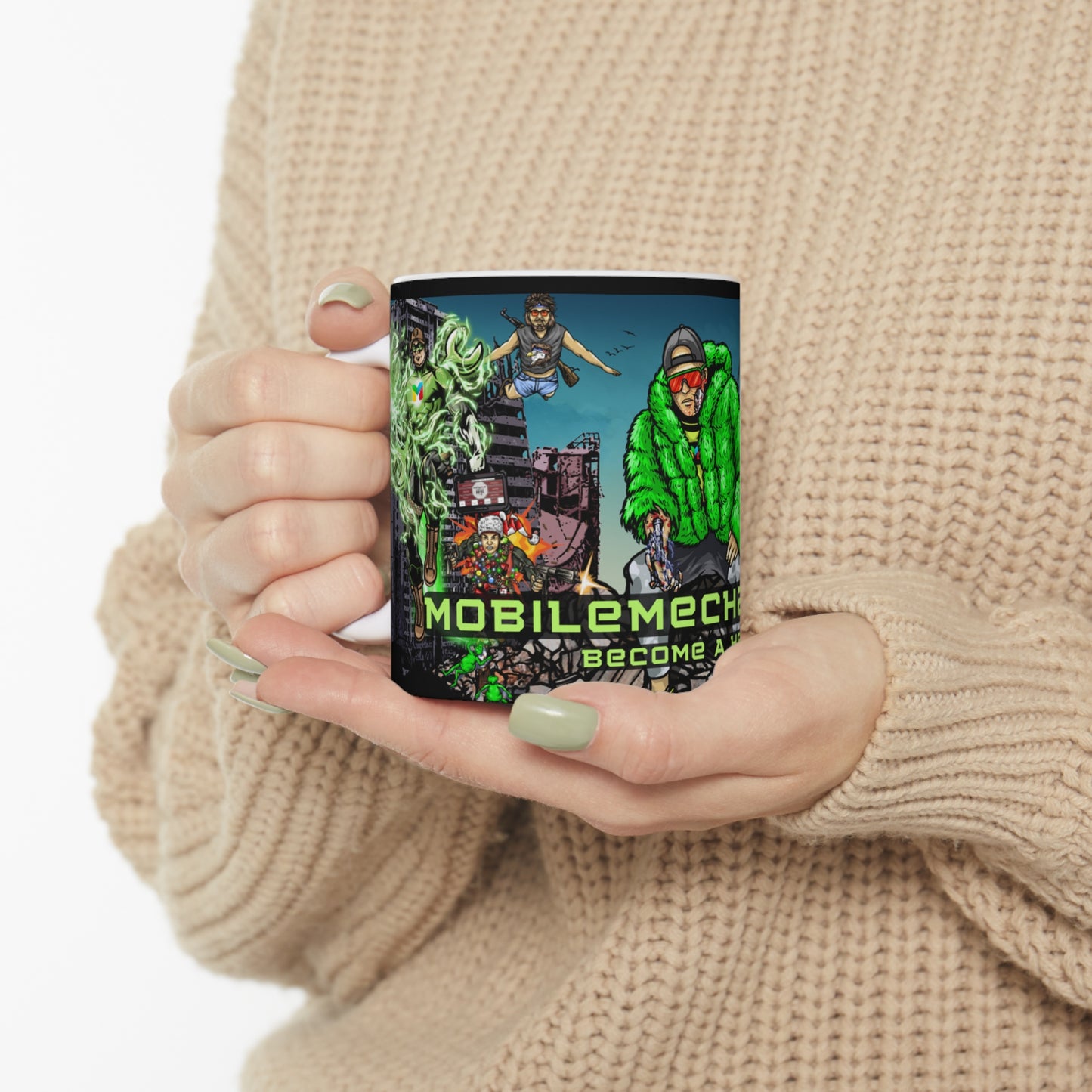 Become A Hero Mug 11oz