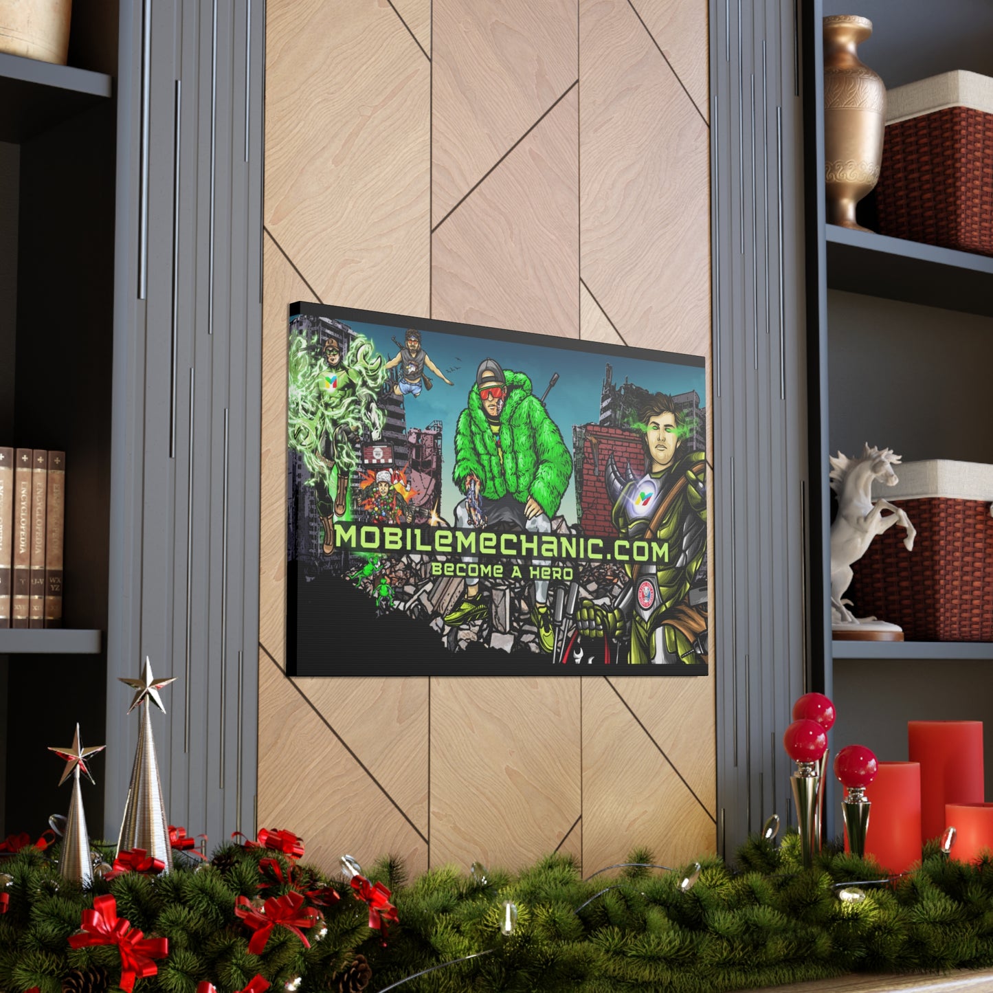 Become A Hero Canvas