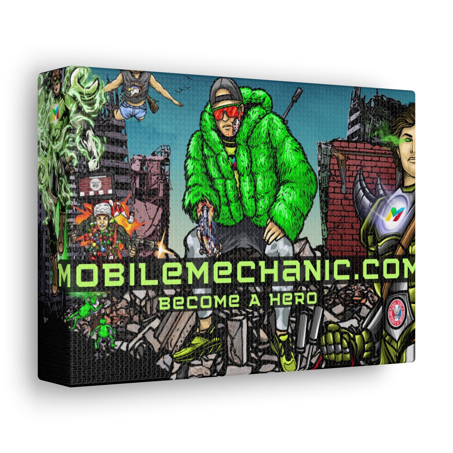 Become A Hero Canvas