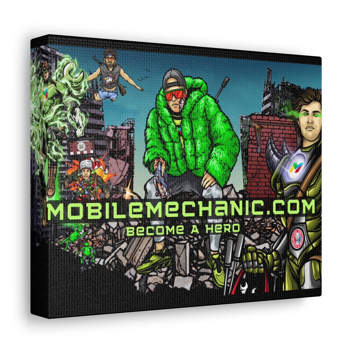 Become A Hero Canvas