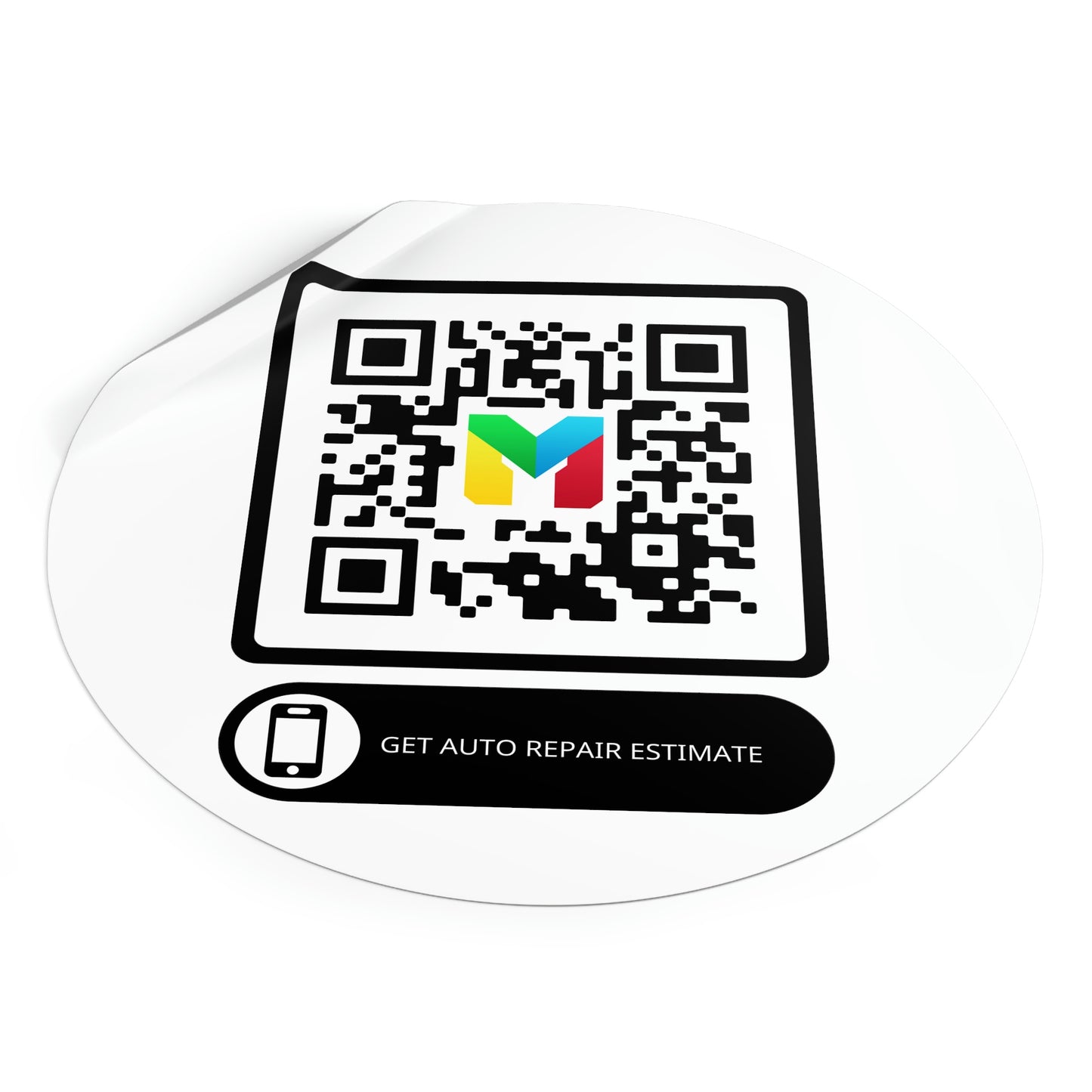 MobileMechanic.com QRcode stickers