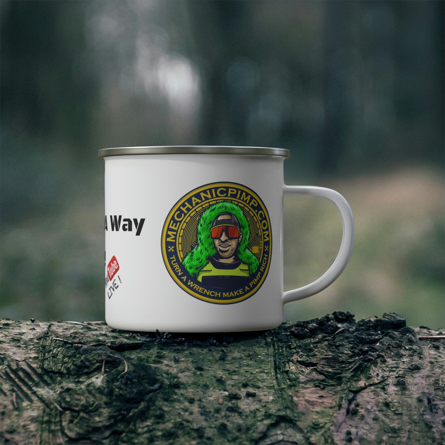 Large Pimp Mug - Figure Out A Way To Win