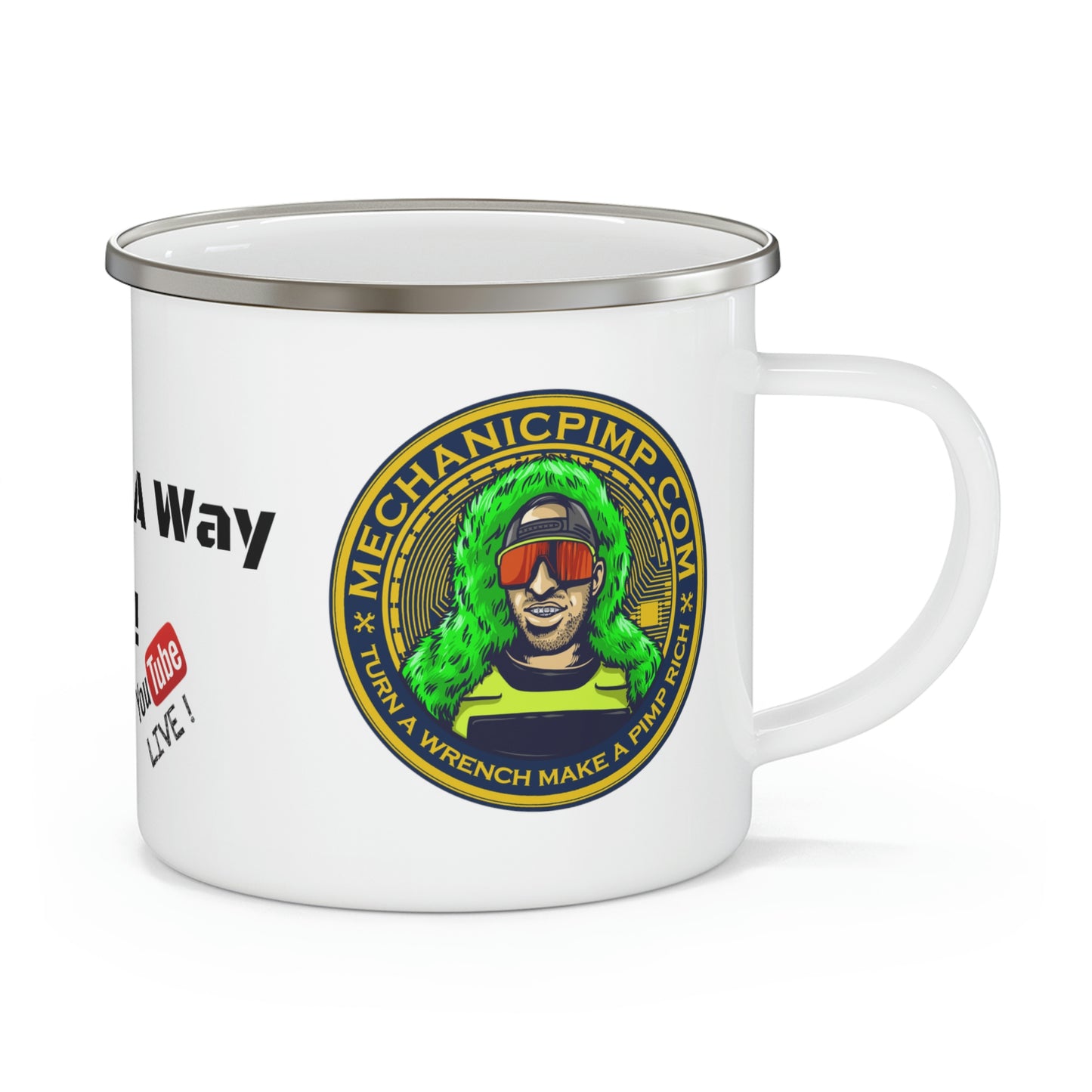 Large Pimp Mug - Figure Out A Way To Win