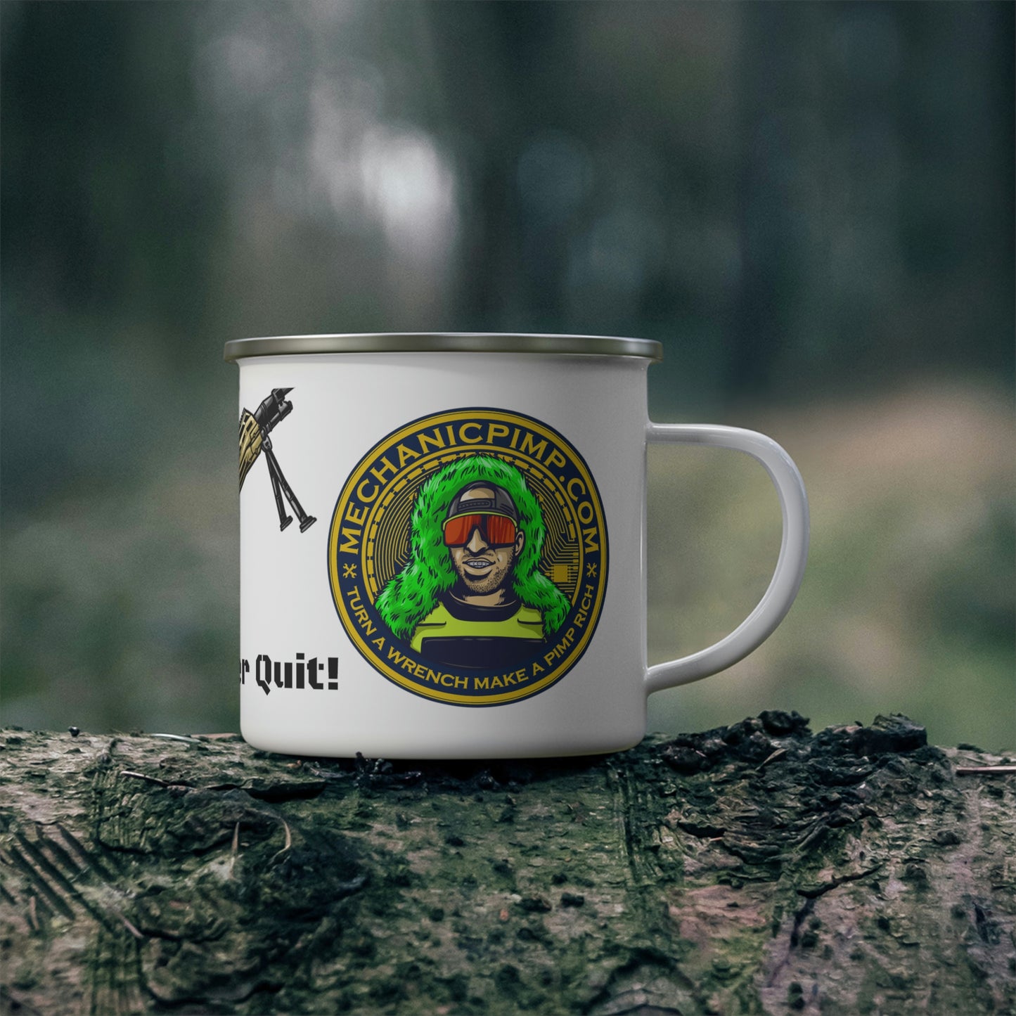 Pimp Large Mug - Never Quit