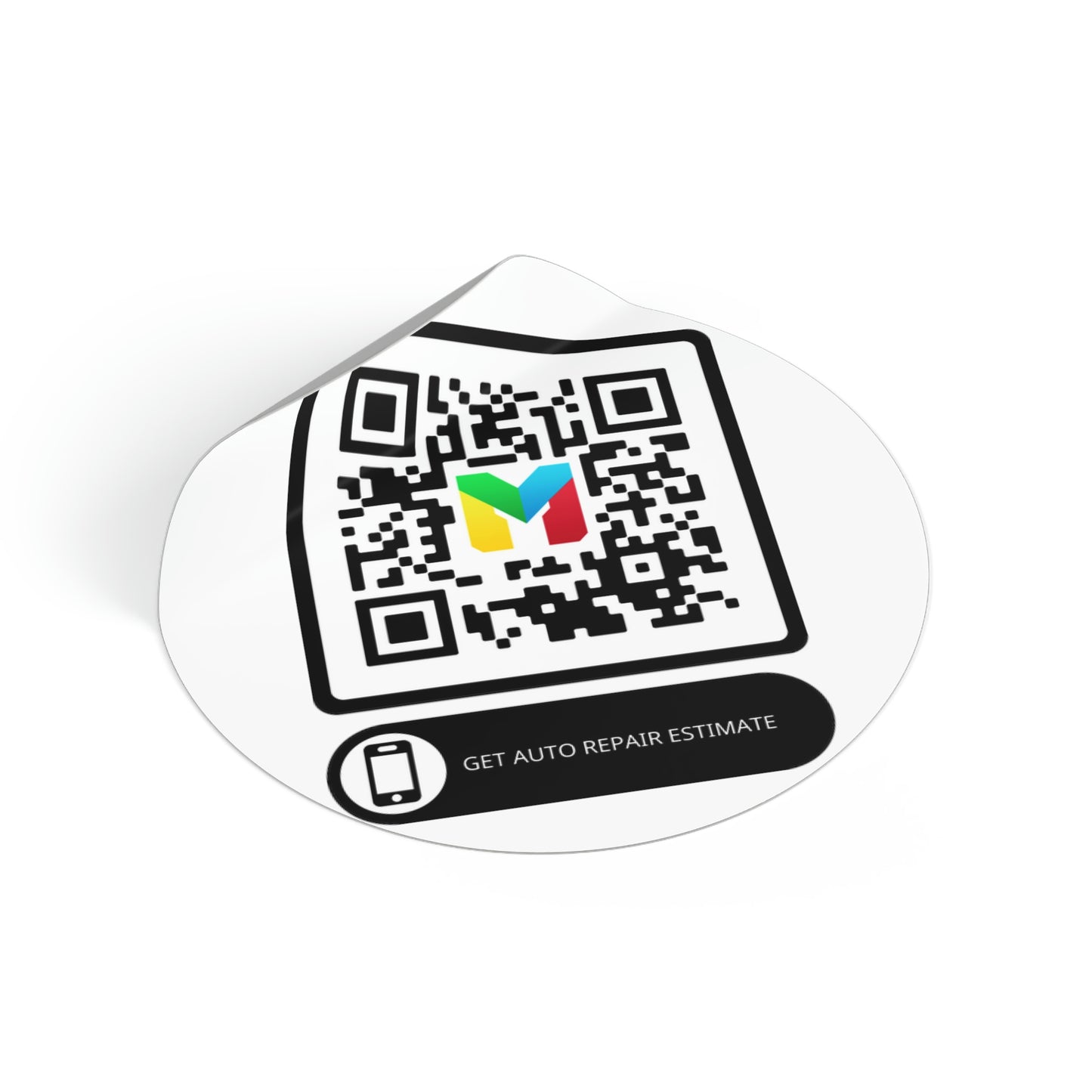 MobileMechanic.com QRcode stickers