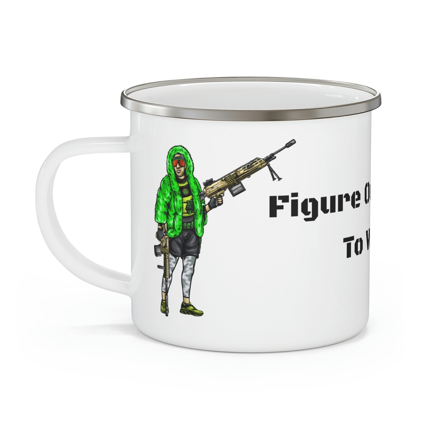 Large Pimp Mug - Figure Out A Way To Win
