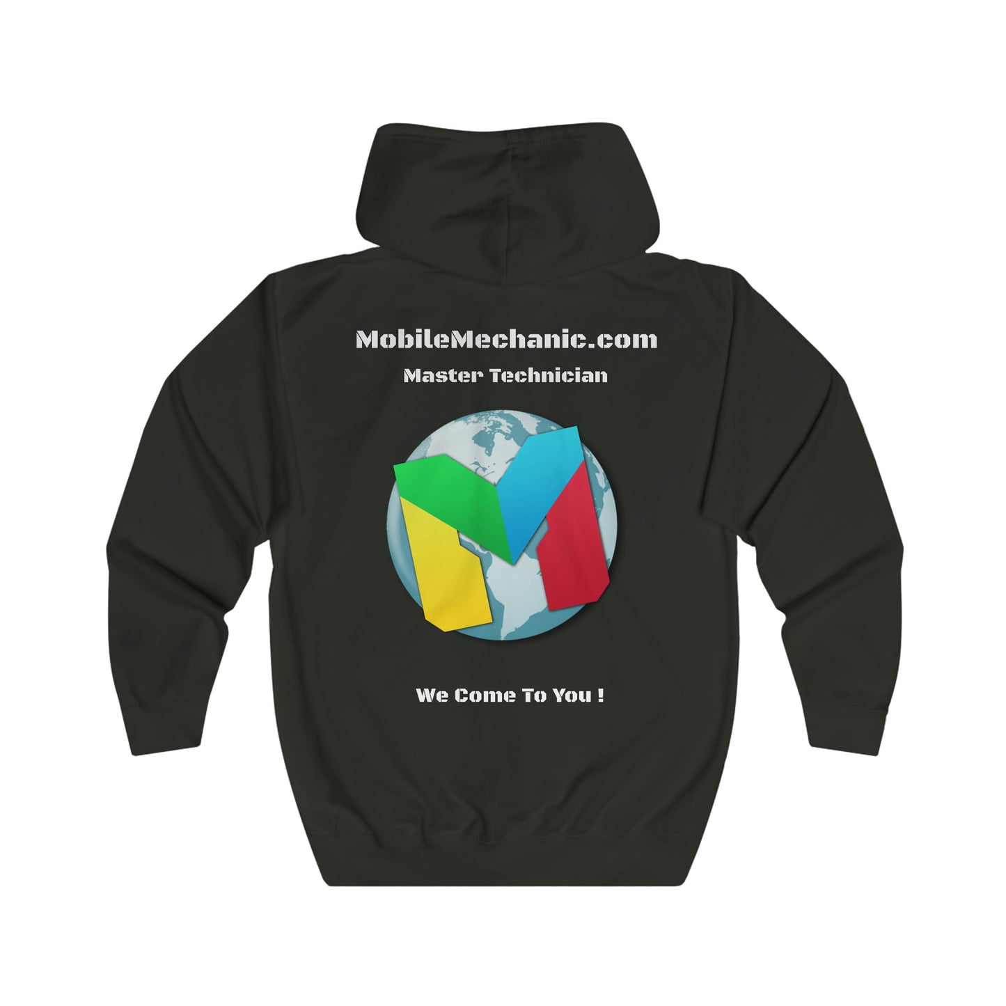 MobileMechanic.com Black Hoodie - Master Technician - We Come To You